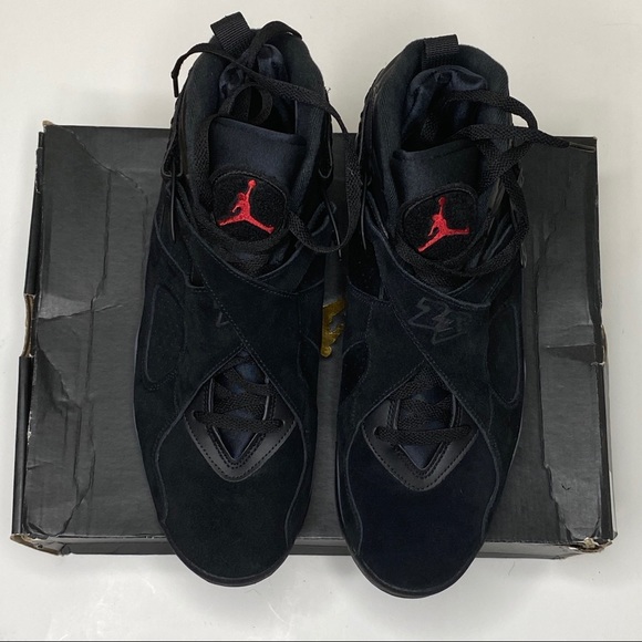 AIR JORDAN 8 CEMENT
Black/Gym Red-Black-Wolf Grey - Picture 9 of 14